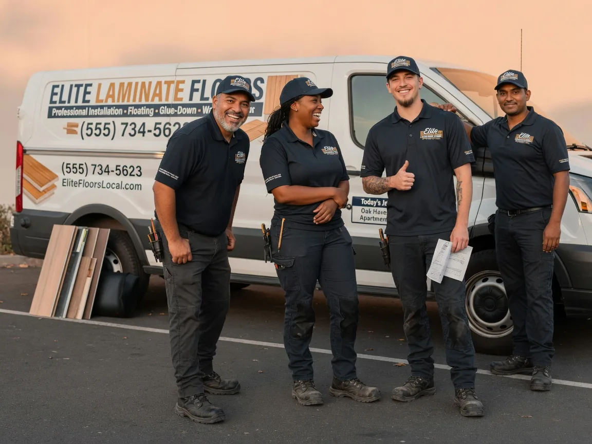 Laminate flooring installation company in Bowie, TX